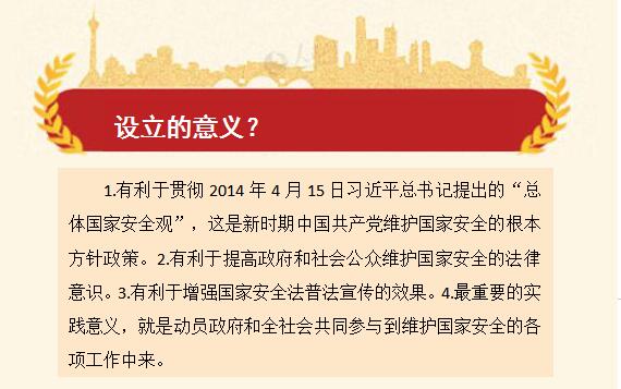 全民国家安全教育日--图说知多少(图2)